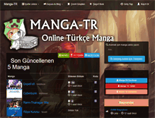 Tablet Screenshot of manga-tr.com